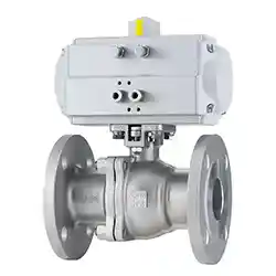 Pneumatic Flanged Ball Valve